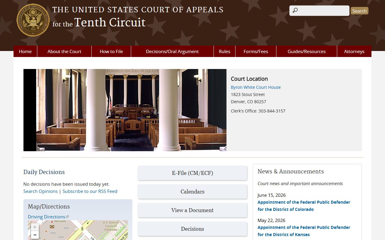 Socorro County District Court Clerk federal appeal record boundary