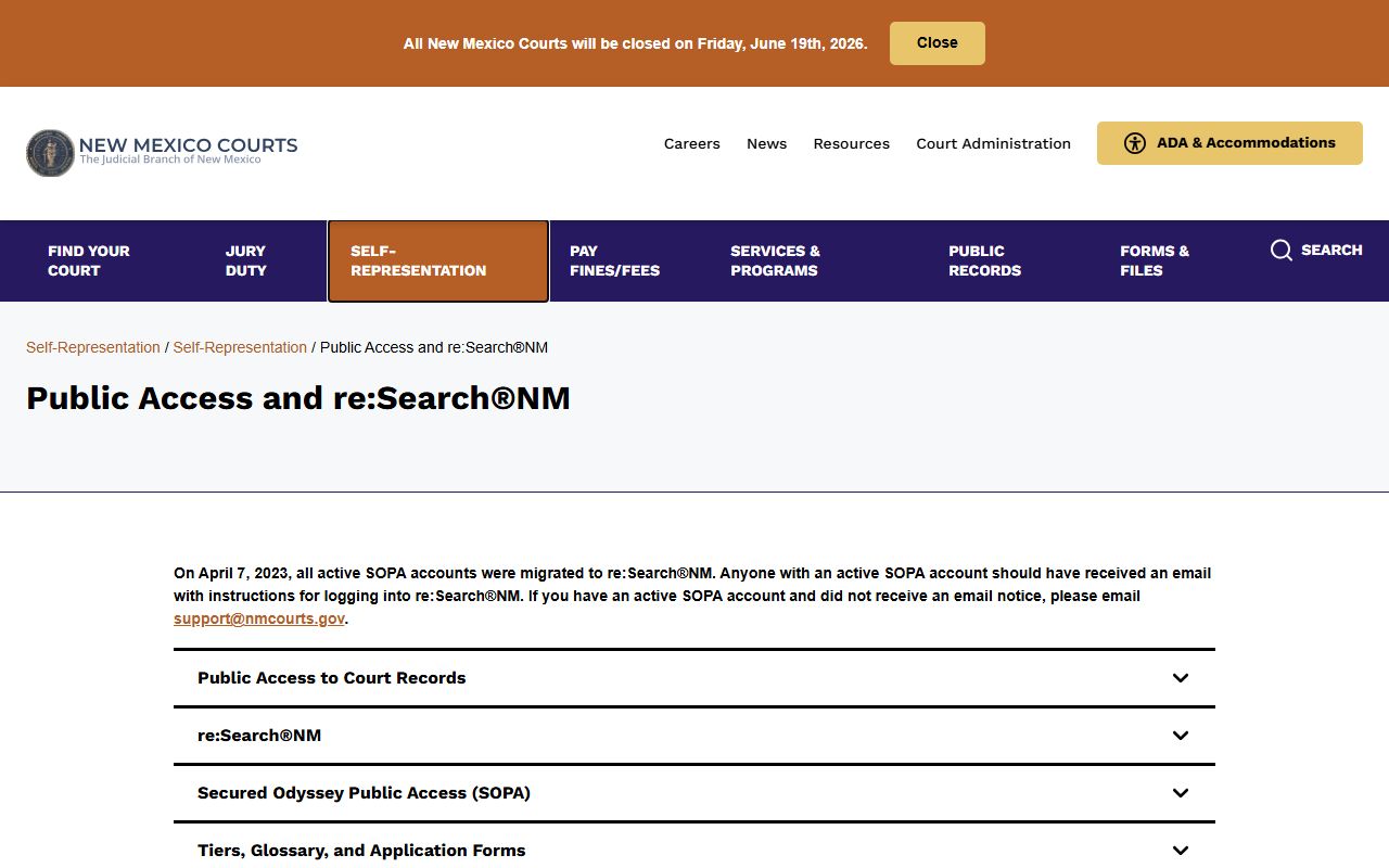 Socorro County court records reSearchNM public access guide